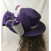 Vtg Jack McConnell Style s Hat Bling Kentucky Derby Church Bow Feather L XL  eb-57566654